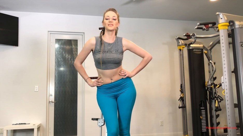 Femdom Puppy Play - Sabliques - Gym Sweat Pup